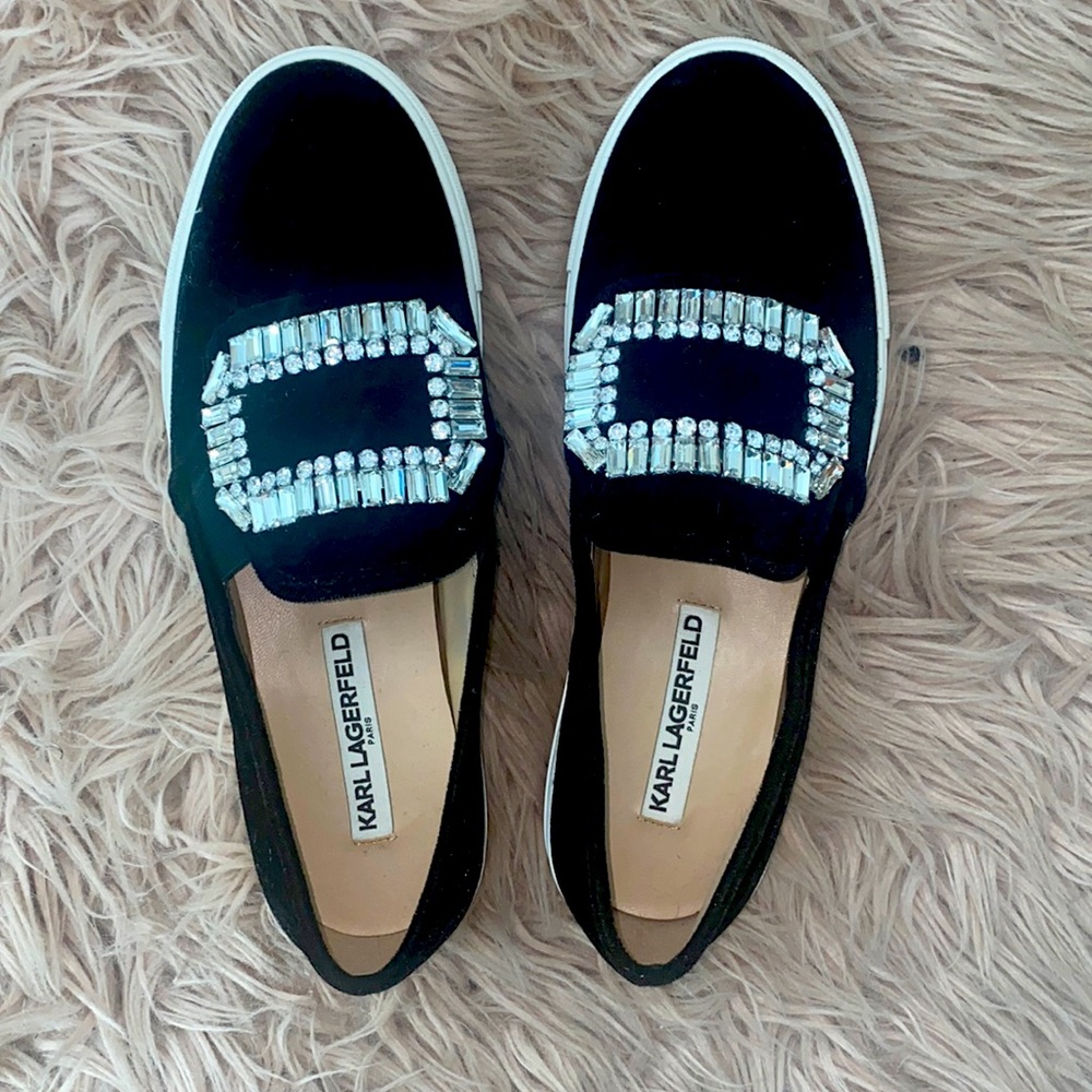 Karl Lagerfeld Ermine Shoe  8.5/39B